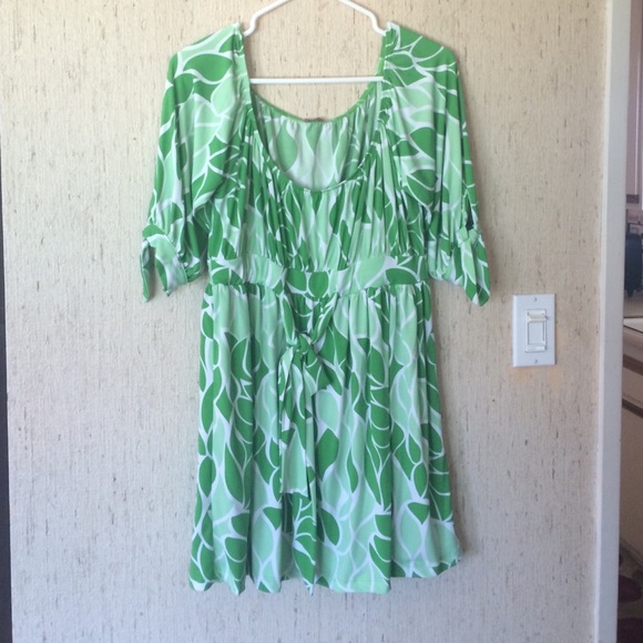 CDR Green Patterned Top