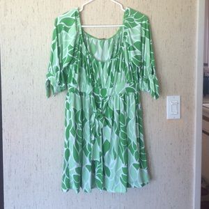 CDR Green Patterned Top