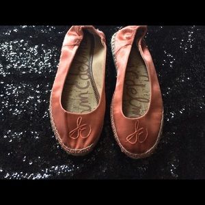 Sam Edelman orange flats