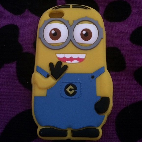 iPhone 5 5c 5s silicone Minion Case