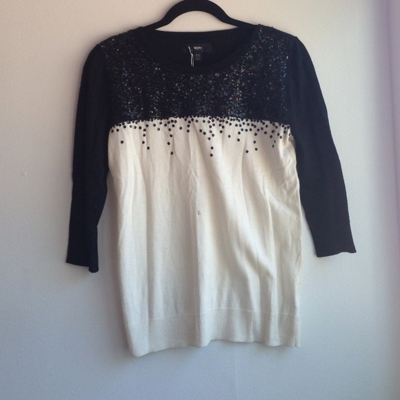 NWT Mossimo Sequined Sweater