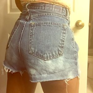 Gap high waisted Jean shorts