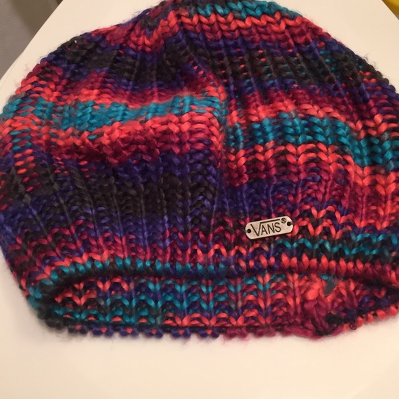 Colorful Vans beanie