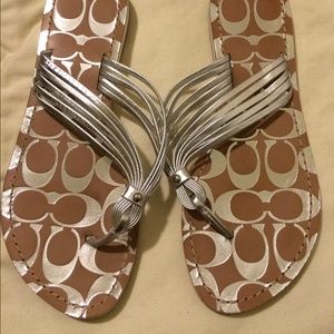 Coach Flip Flops