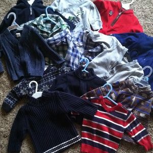 BUNDLE!!!! 6-9 month baby boy sweaters