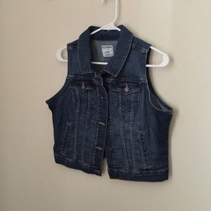 denim vest