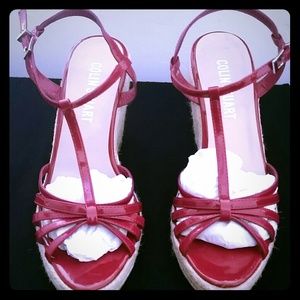 Like New Colin Stuart Red Wedges
