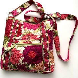 Vera Bradley flower cross body purse