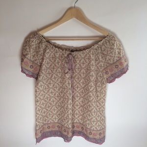 Lucky Brand Peasant Top