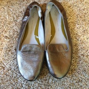 Metallic Loafers
