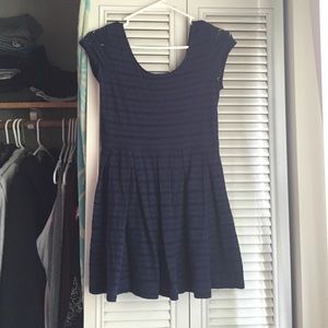 Navy causal dress