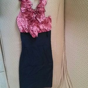 Boom Pink Halter Dress