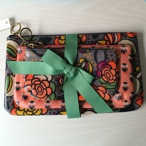 Fossil Zip Purse / Makeup Bag Collection