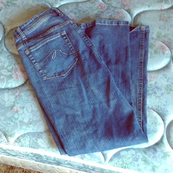 Cute book cut jeans
