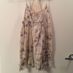 Forever 21 racerback fun print dress