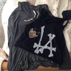 tops and earrings bundle