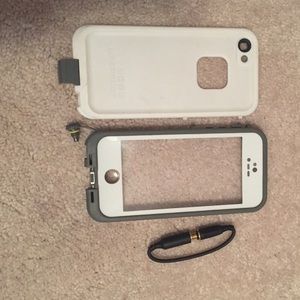 Lifeproof case for IPhone 5 white