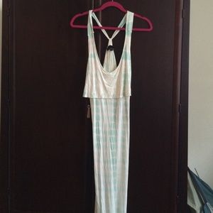 Sz L, Tie Dye, Cynthia Rowley Maxi Dress