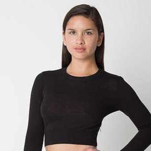 American Apparel Light Weight Crop Sweater