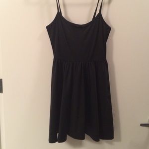 Black skater dress