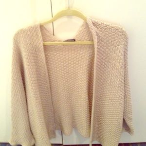 Baggy brandy melville tan cardigan/sweater
