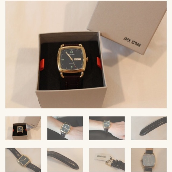 Jack Spade Leather Men's Watch