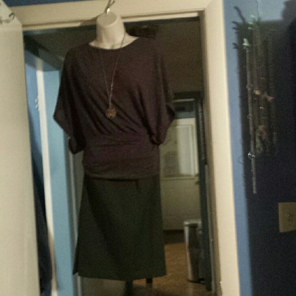 Olive Green Skirt