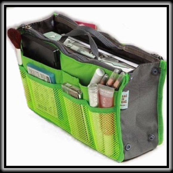 HANDBAG INSERT 💚 LIGHT GREEN             🎉HPX2🎉 - Picture 2 of 6