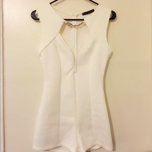 Ivory romper jumpsuit