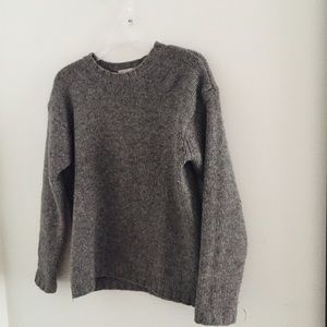 J CREW - Grey Wool Sweater - SIZE S