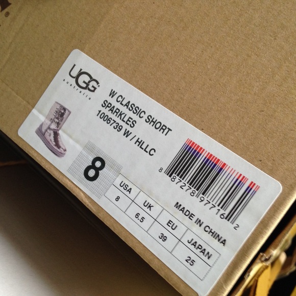 New ugg sequin sparkle heathered lilac 8 - Picture 4 of 4