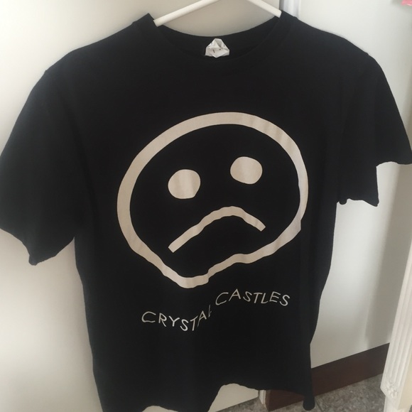 Crystal castles tee shirt