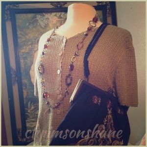 🌸 Lovely Light Moss Knit Top