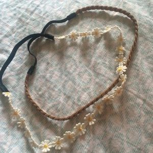 Braid & daisy headbands