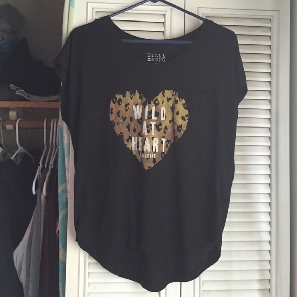 Billabong Black Graphic Tee