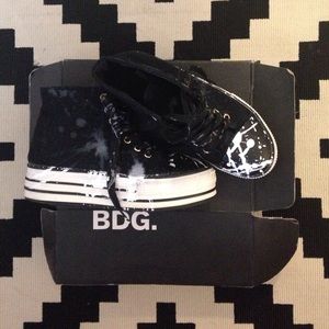 Original paint splatter BDG platform sneaker