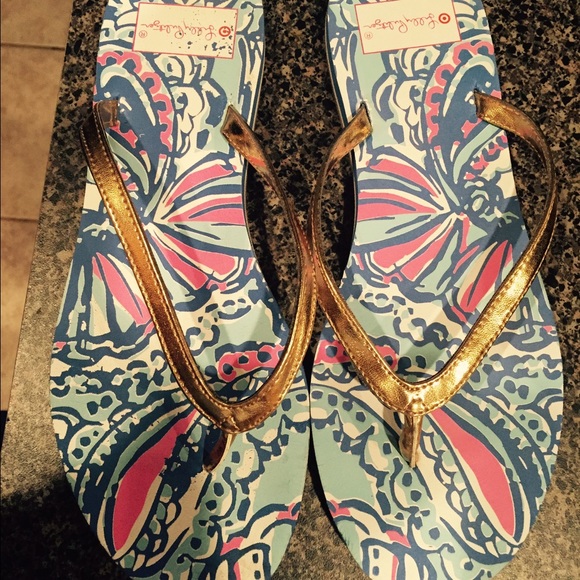 Lilly Pulitzer Flip Flops