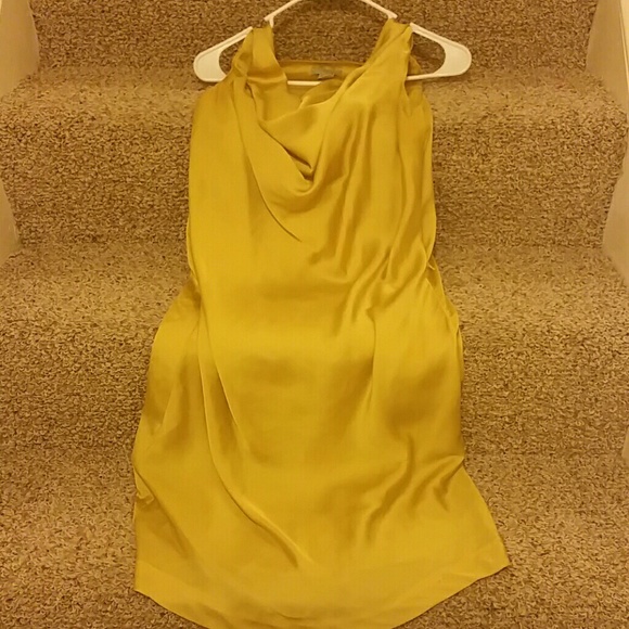 Satin summer dress