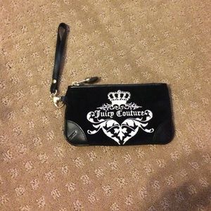 Black Juicy Couture Wristlet