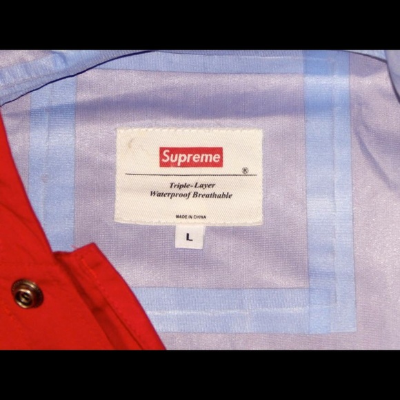 Red Fishtail Parka - Picture 3 of 3