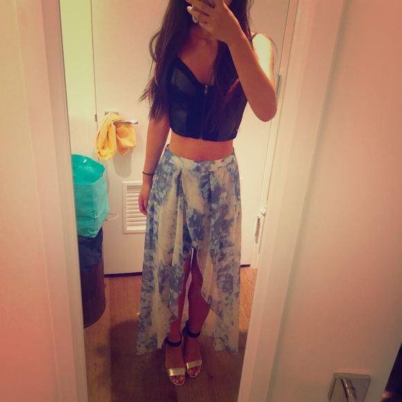 High low skirt