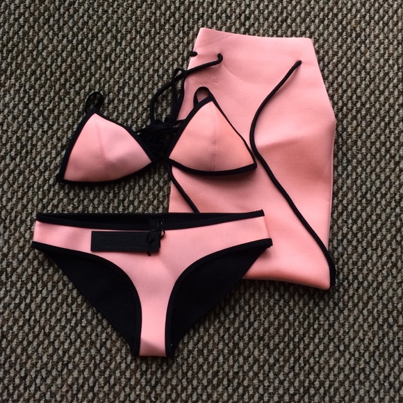 Trangl swimsuit (pink) NEW, never worn!