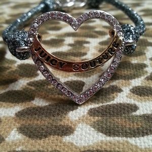 Blue juicy couture rope bracelet