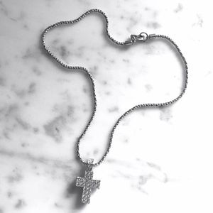 Swarovski Crystal Cross Necklace