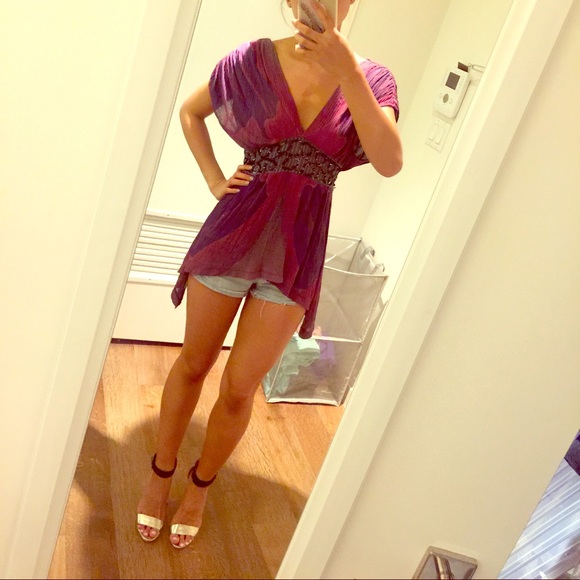 Draped top