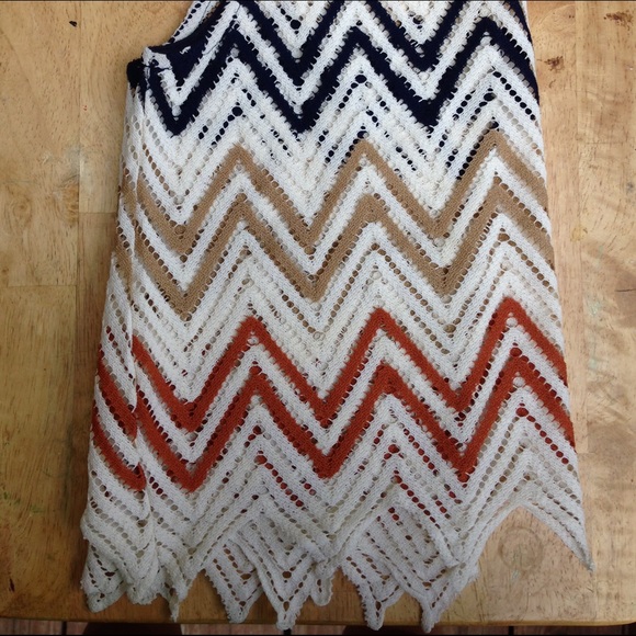 Knitted tank top, 7$, warn once. - Picture 2 of 3