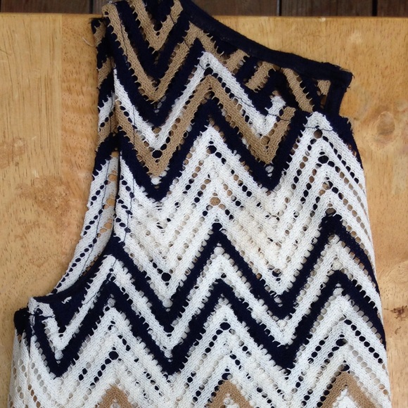 Knitted tank top, 7$, warn once. - Picture 3 of 3