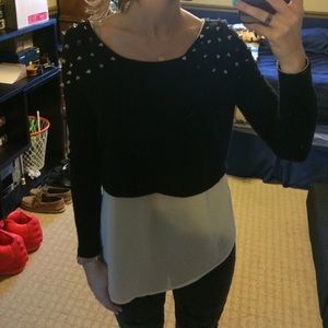 LF Kiwitucker studded sweater