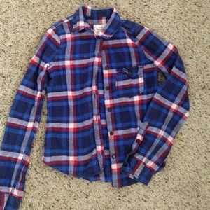 Abercrombie kids flannel