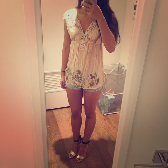 Patterned top from free people